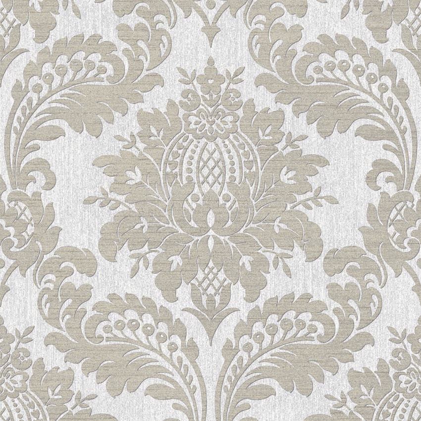 119972-Graham & Brown-Archive Damask Grey Wallpaper-Decor Warehouse