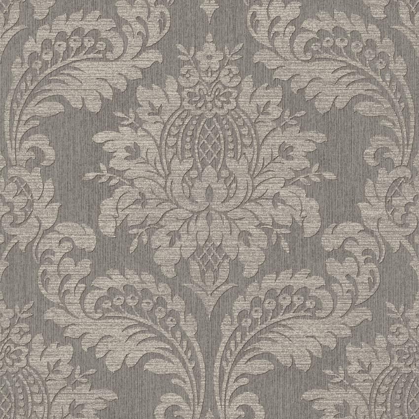- Archive Damask Taupe Wallpaper - 119970 - Decor Warehouse