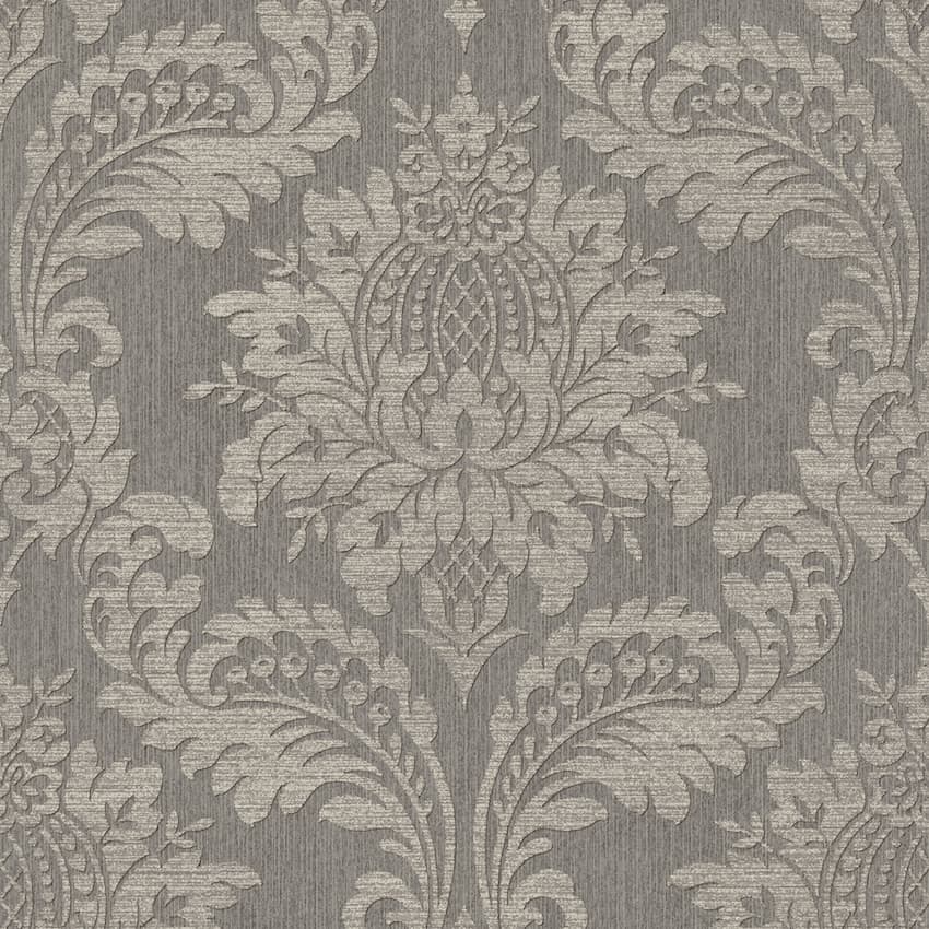 119970-Graham & Brown-Archive Damask Taupe Wallpaper-Decor Warehouse