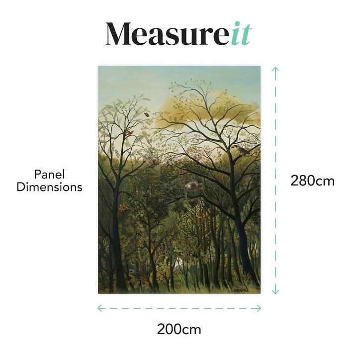 125549FXST - Graham & Brown - Art for the Home Safari Green Mural - Decor Warehouse