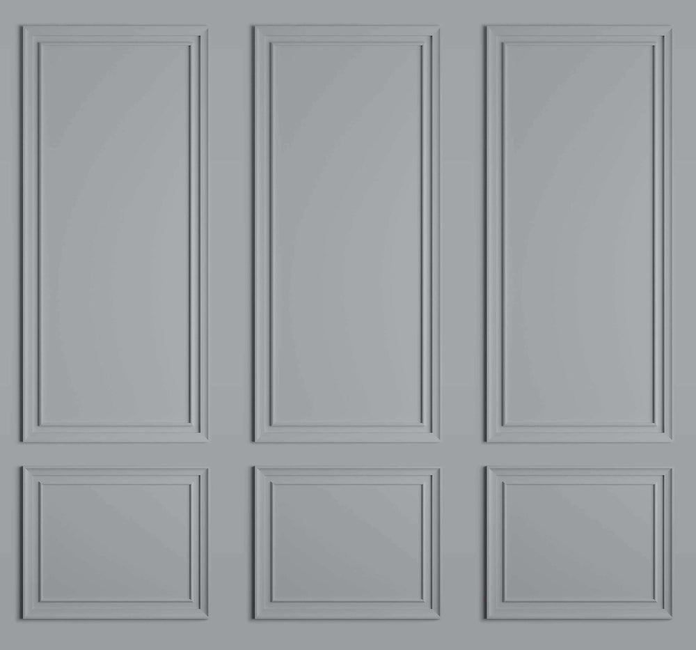  - Art for the Home Stately Panel Grey Mural - 127106FXST - Decor Warehouse