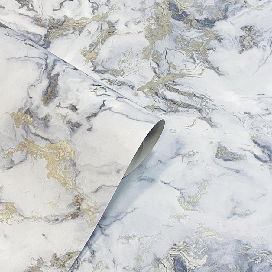 923001 - Arthouse - Arthouse Bahia Marble Mono Gold Wallpaper - Decor Warehouse