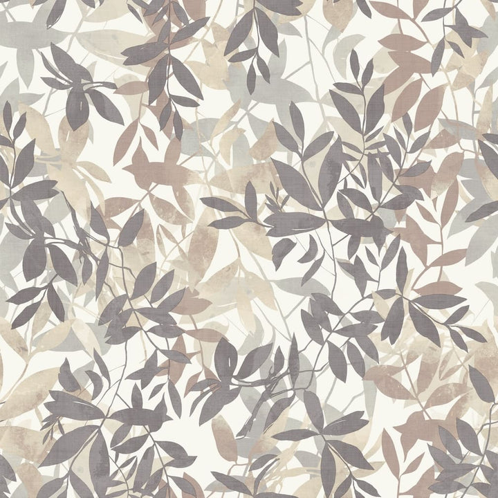 Arthouse Botanical Leaves Natural Wallpaper - 924600