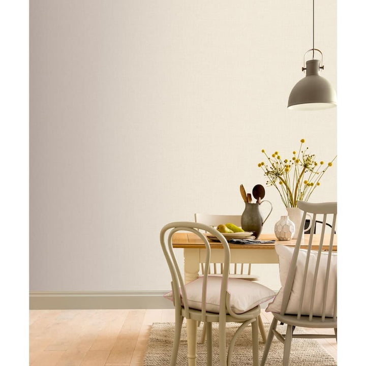  - Arthouse Country Plain Cream Wallpaper - 295001 - Decor Warehouse