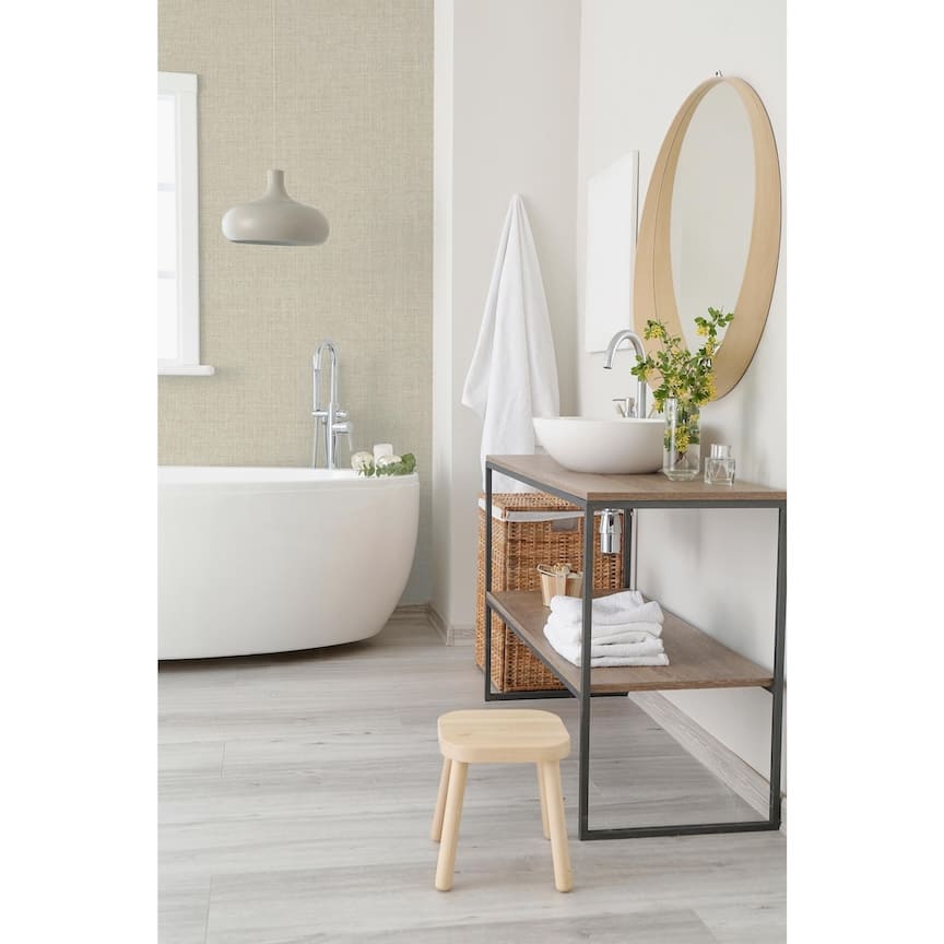  - Arthouse Country Plain Cream Wallpaper - 295001 - Decor Warehouse