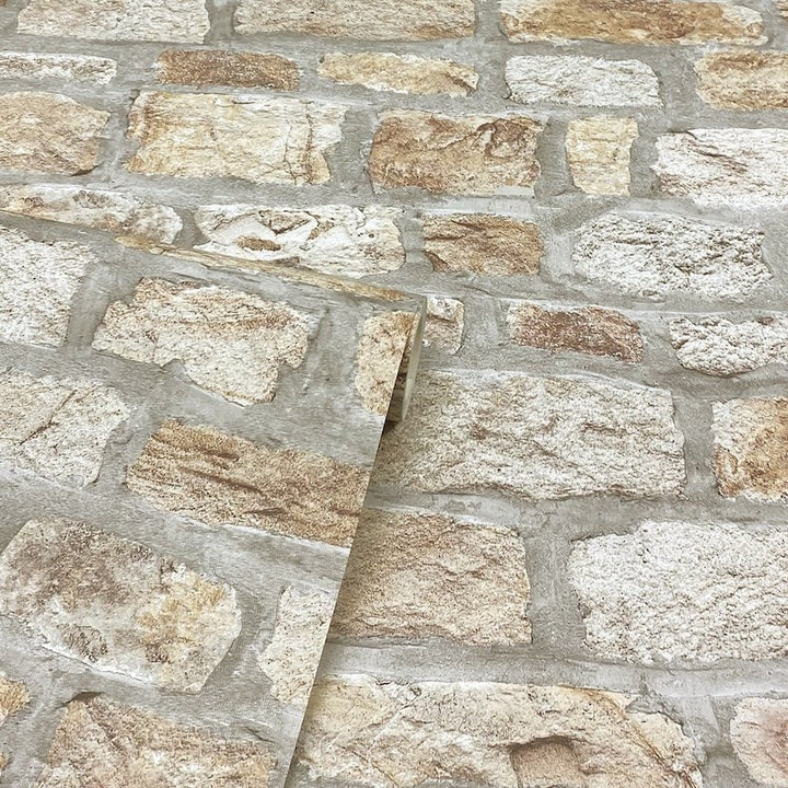  - Arthouse Country Stone Wallpaper - 696500 - Decor Warehouse