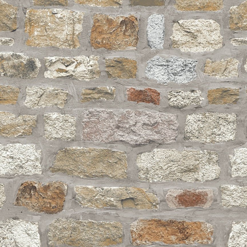  - Arthouse Country Stone Wallpaper - 696500 - Decor Warehouse