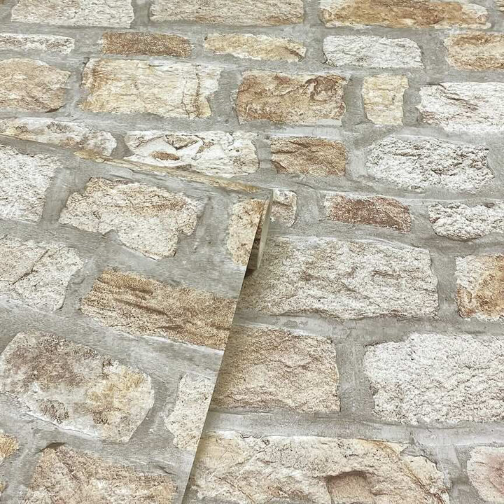  - Arthouse Country Stone Wallpaper - 696500 - Decor Warehouse