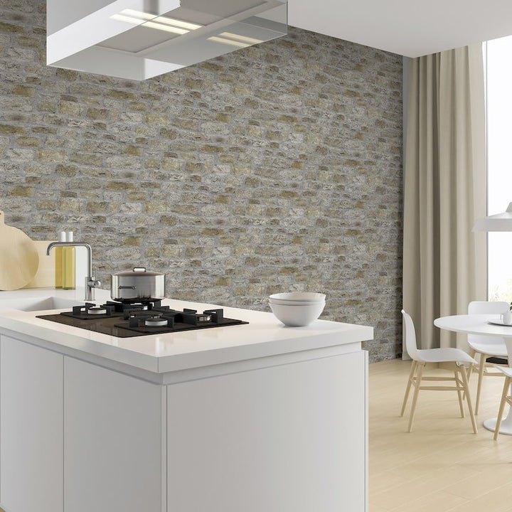  - Arthouse Country Stone Wallpaper - 696500 - Decor Warehouse