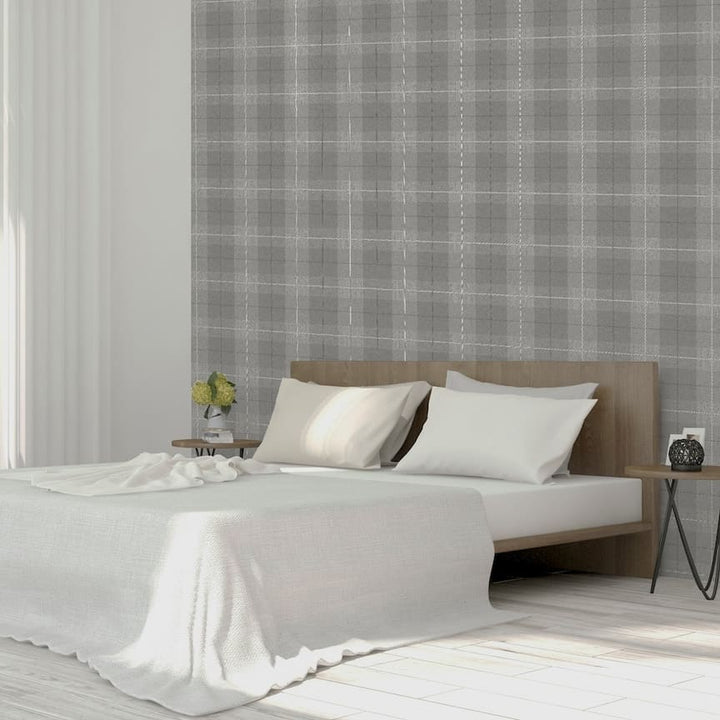  - Arthouse Country Tartan Grey Wallpaper - 294901 - Decor Warehouse