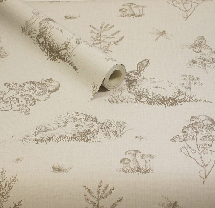 924409 - Arthouse - Arthouse Country Walk Natural Wallpaper - Decor Warehouse