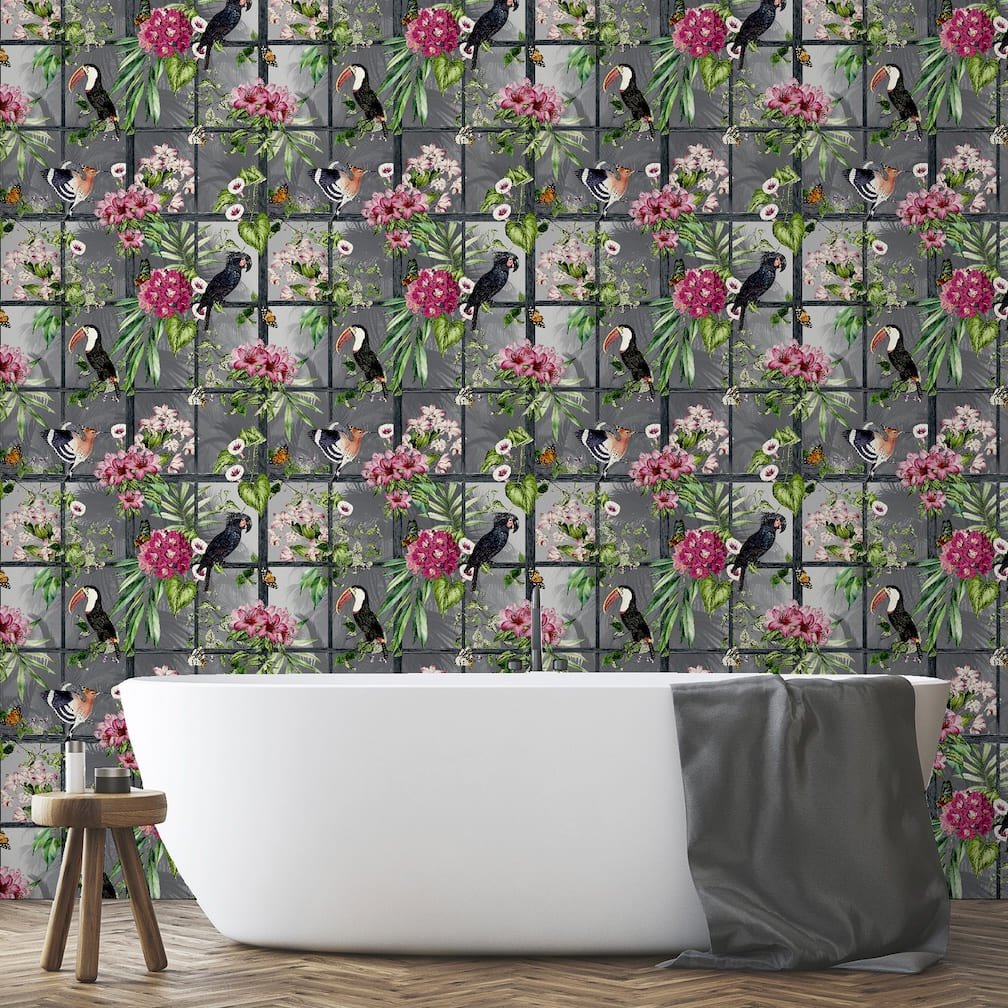 Arthouse Cuban Tropicana Multi Wallpaper - 924408