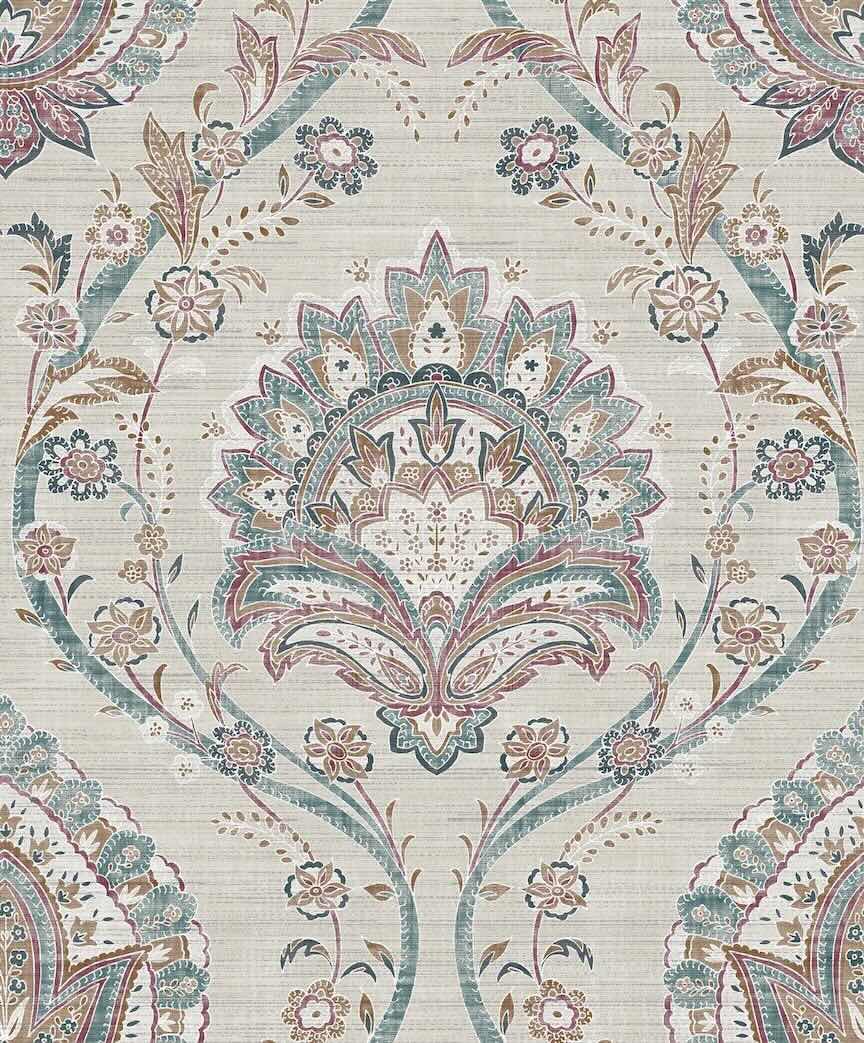  - Arthouse Fantastical Damask Multi Wallpaper - 296909 - Decor Warehouse