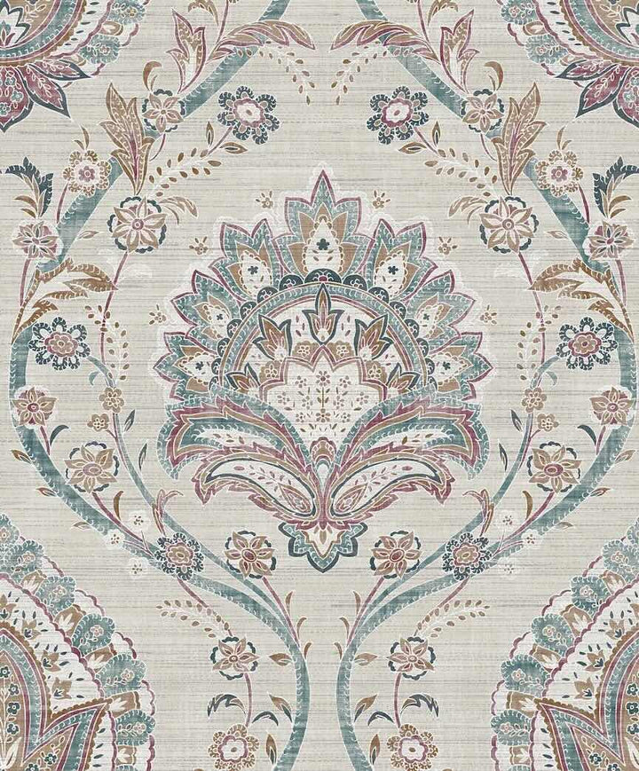  - Arthouse Fantastical Damask Multi Wallpaper - 296909 - Decor Warehouse