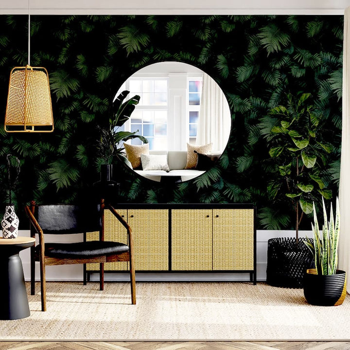 - Arthouse Fern Wall Green Wallpaper - 907601 - Decor Warehouse