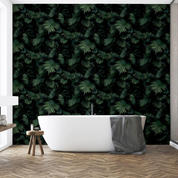 - Arthouse Fern Wall Green Wallpaper - 907601 - Decor Warehouse
