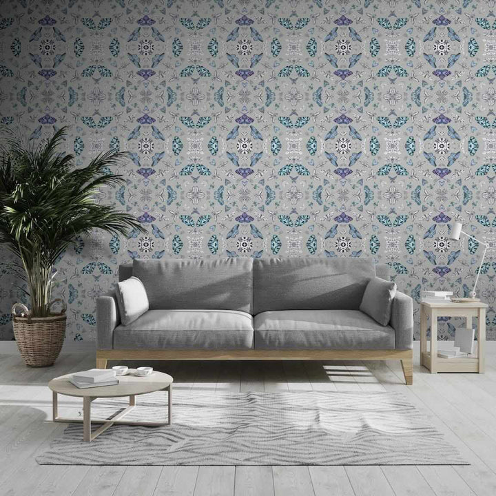  - Arthouse Glitter Bug Silver Wallpaper - 692307 - Decor Warehouse