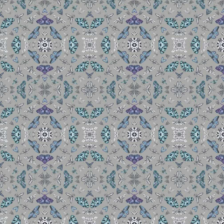 Arthouse Glitter Bug Silver Wallpaper