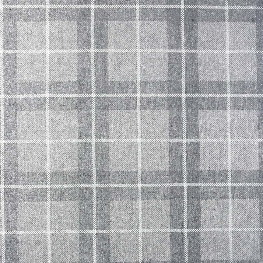  - Arthouse Heritage Check Grey/Silver Wallpaper - 251906 - Decor Warehouse