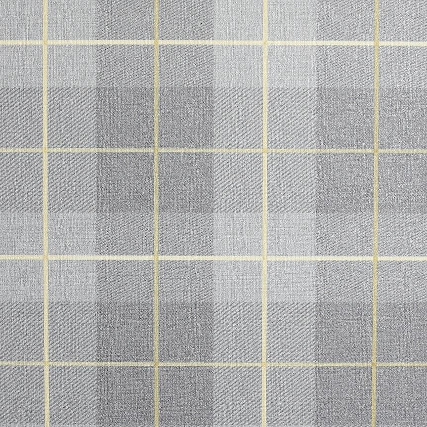  - Arthouse Heritage Tartan Ochre/Grey Wallpaper - 299000 - Decor Warehouse