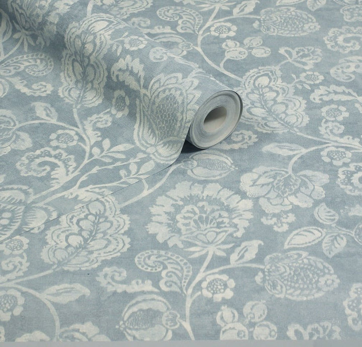 - Arthouse Heritage Trail Blue Wallpaper - 292905 - Decor Warehouse