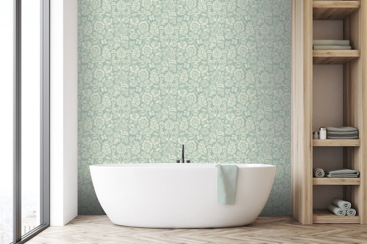 Arthouse Heritage Trail Sage Wallpaper - 100201AH