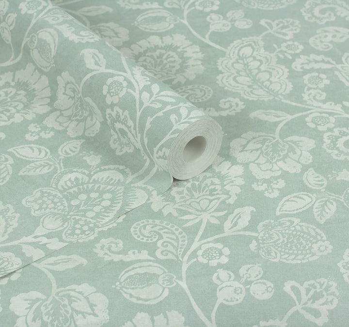  - Arthouse Heritage Trail Sage Wallpaper - 100201AH - Decor Warehouse