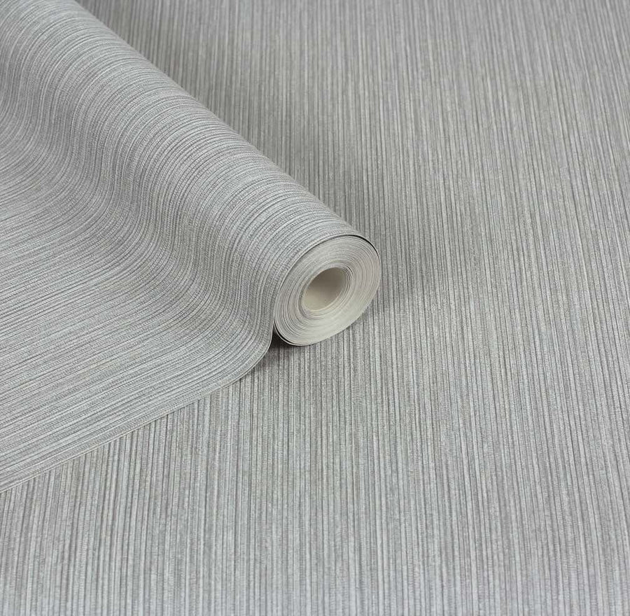  - Arthouse Japandi Grasscloth Grey Wallpaper - 100191AH - Decor Warehouse