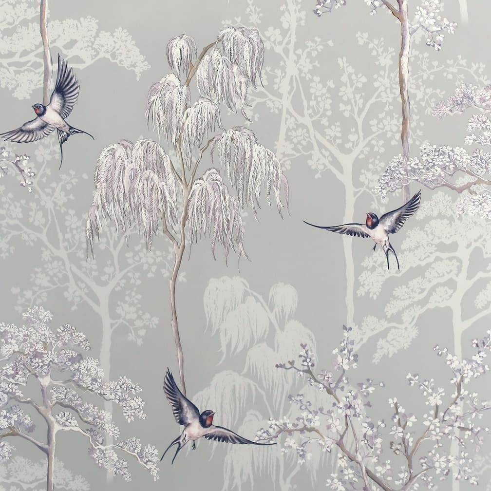 Arthouse Japanese Garden Grey Wallpaper - 908105