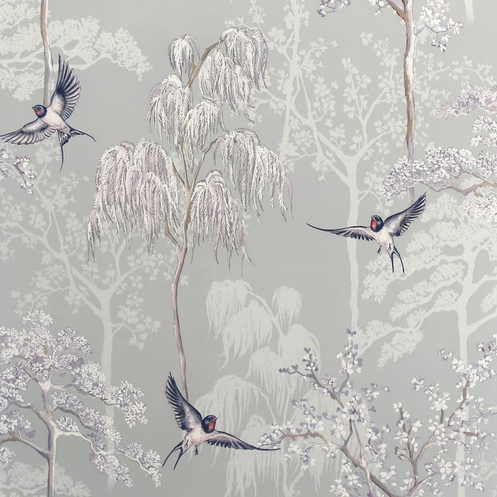 Arthouse Japanese Garden Grey Wallpaper - 908105
