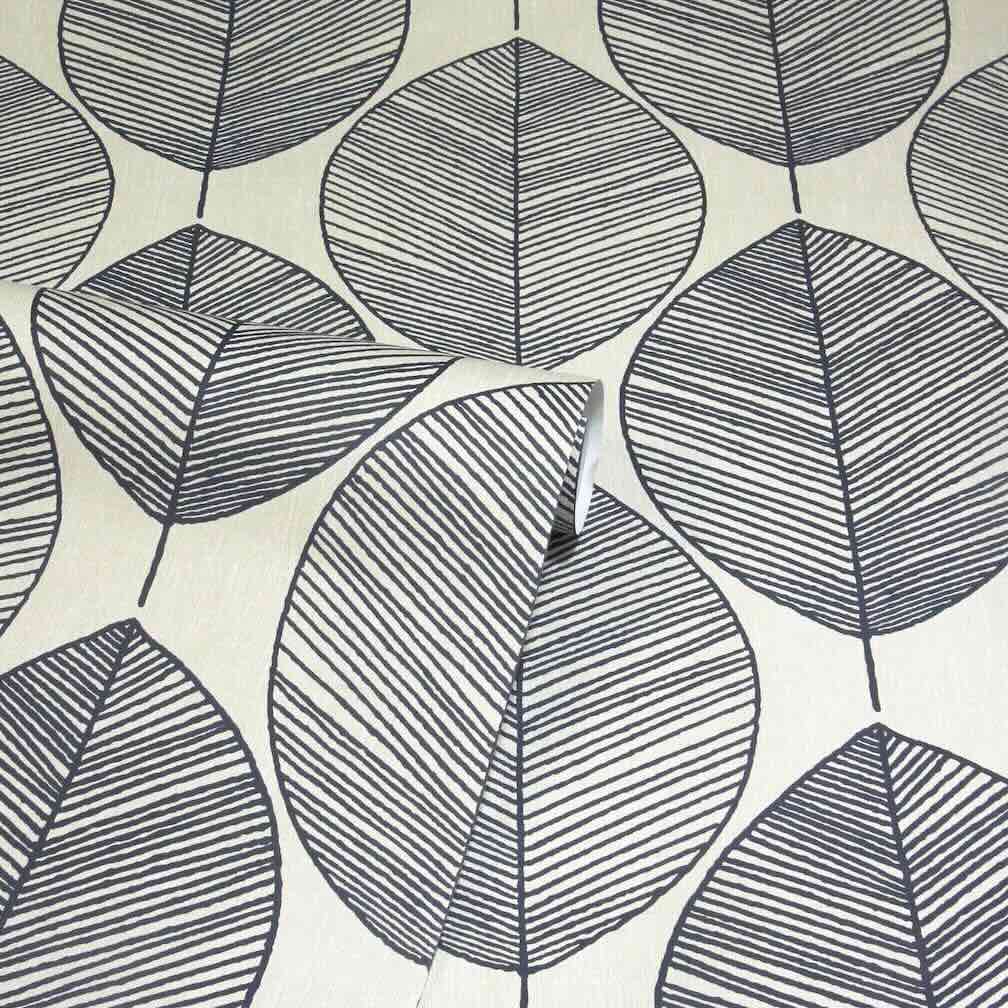 925305 - Arthouse - Arthouse Leaves Blue Wallpaper - Decor Warehouse