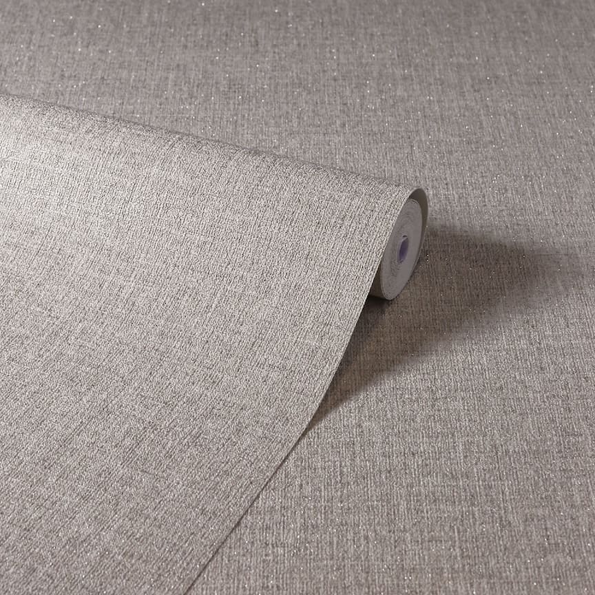  - Arthouse Luxe Hessian Mink Wallpaper - 295401 - Decor Warehouse