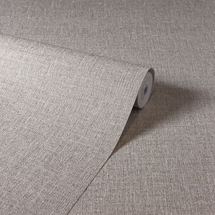  - Arthouse Luxe Hessian Mink Wallpaper - 295401 - Decor Warehouse