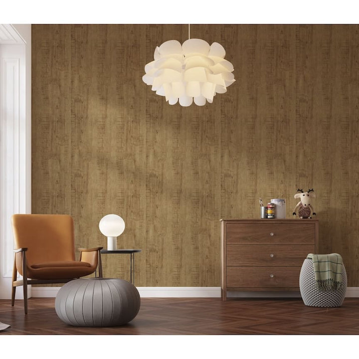  - Arthouse Luxe Timber Gold Wallpaper - 100087AH - Decor Warehouse