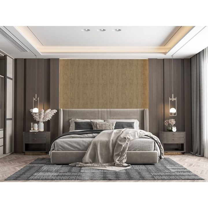  - Arthouse Luxe Timber Gold Wallpaper - 100087AH - Decor Warehouse