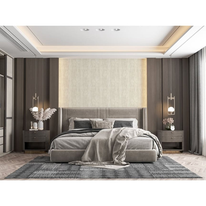  - Arthouse Luxe Timber Ivory Wallpaper - 100086AH - Decor Warehouse