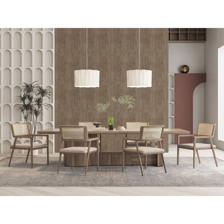  - Arthouse Luxe Timber Slate Wallpaper - 100089AH - Decor Warehouse