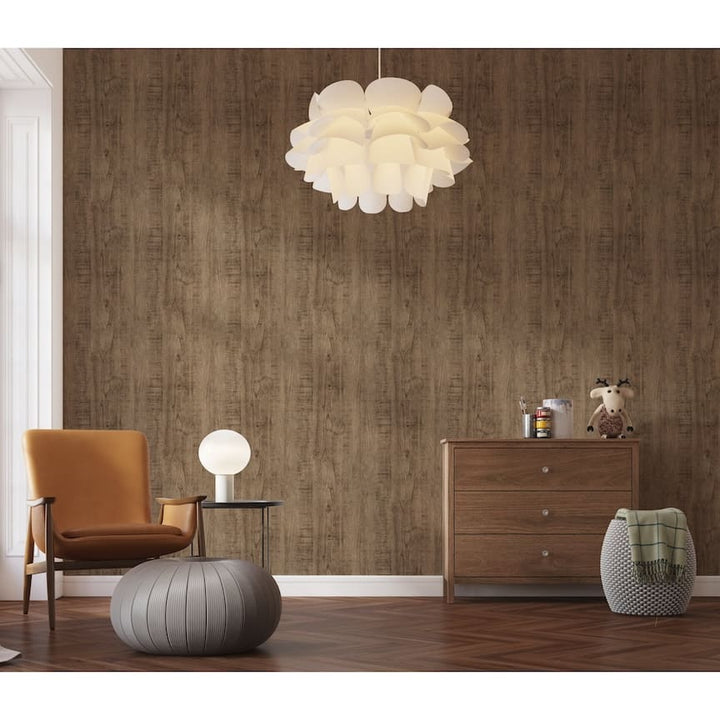  - Arthouse Luxe Timber Slate Wallpaper - 100089AH - Decor Warehouse
