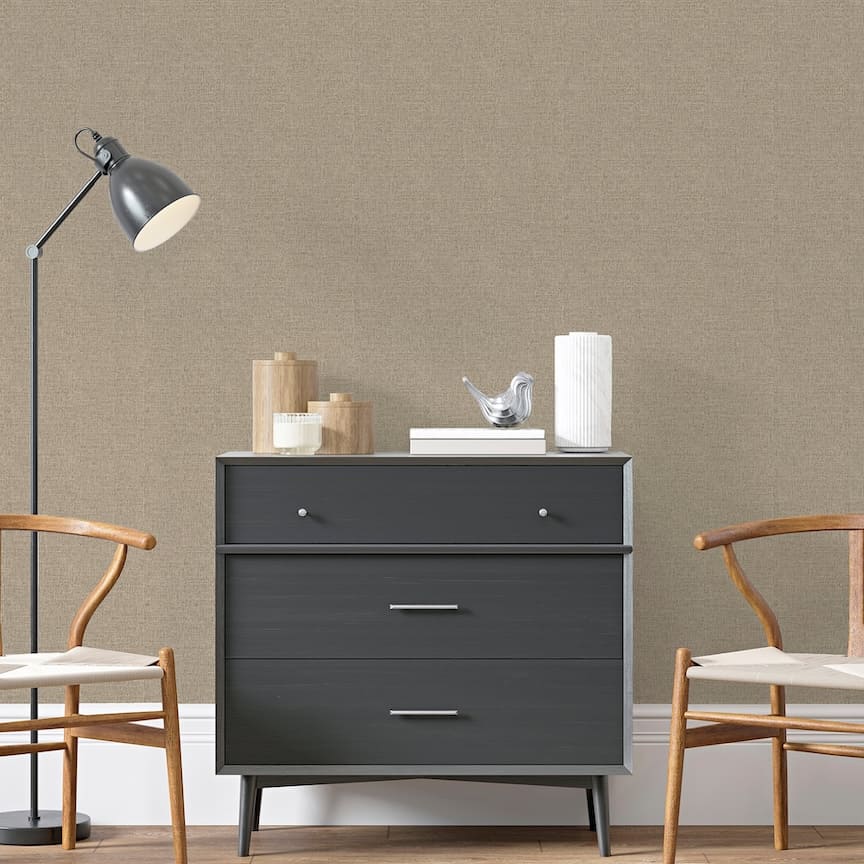  - Arthouse Luxury Plain Champagne Wallpaper - 299306 - Decor Warehouse