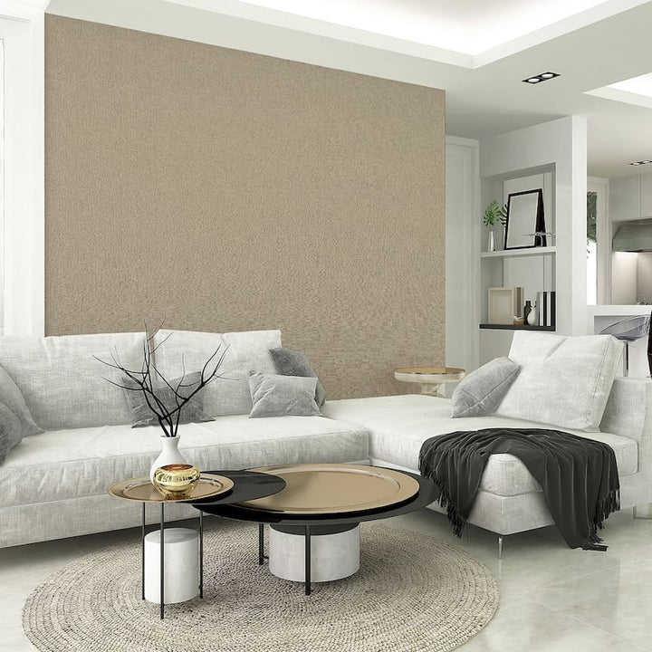  - Arthouse Luxury Plain Champagne Wallpaper - 299306 - Decor Warehouse
