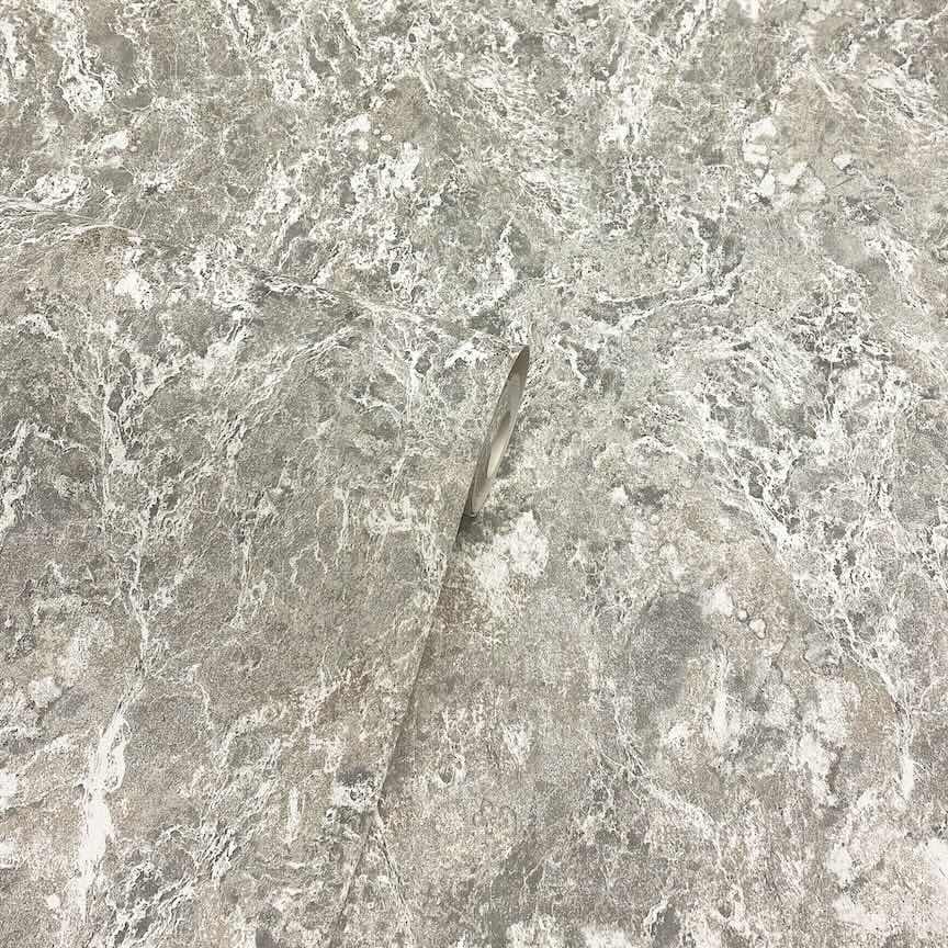  - Arthouse Marble Patina Charcoal Natural Wallpaper - 296706 - Decor Warehouse