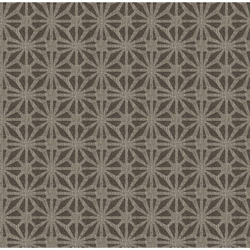100109AH - Arthouse - Arthouse Moorish Mosaic Chocolate Brown Wallpaper - Decor Warehouse