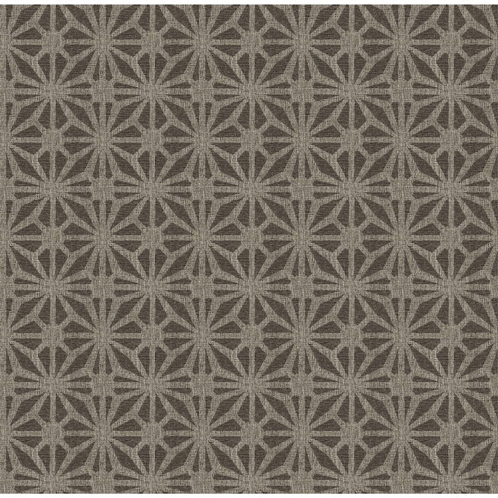 100109AH - Arthouse - Arthouse Moorish Mosaic Chocolate Brown Wallpaper - Decor Warehouse