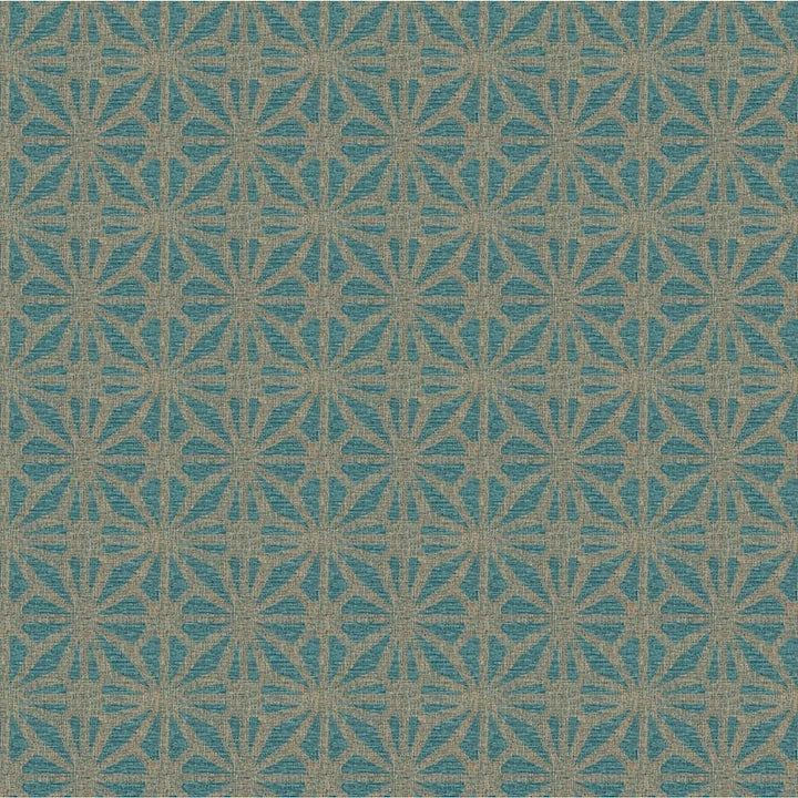  - Arthouse Moorish Mosaic Deep Teal / Gold Wallpaper - 100111AH - Decor Warehouse