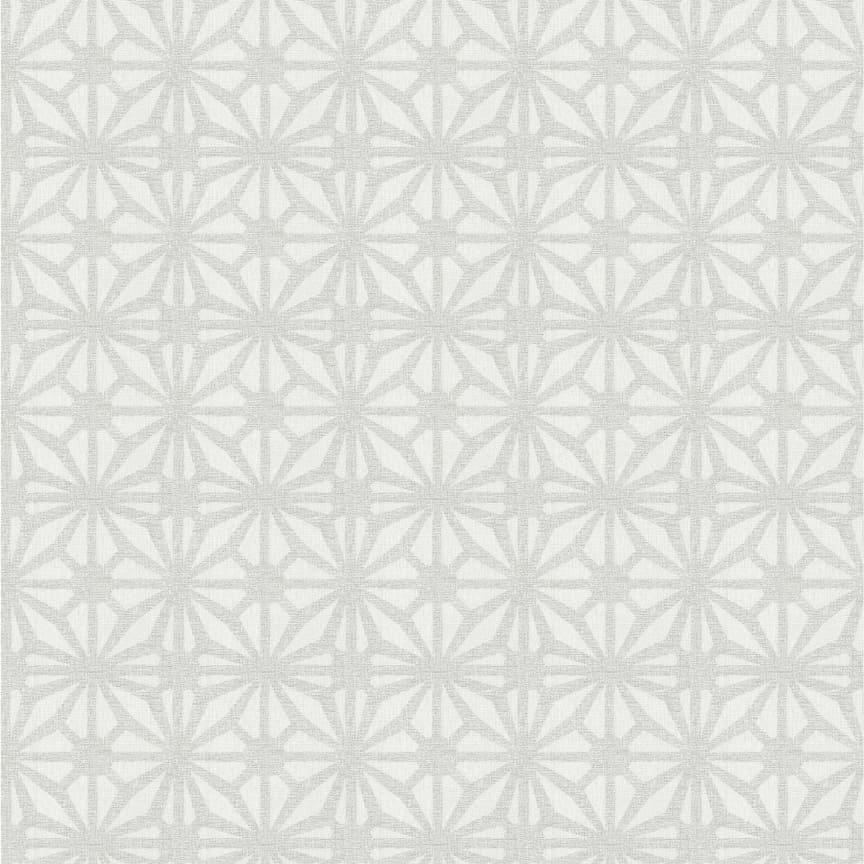  - Arthouse Moorish Mosaic Light Grey and Silver Wallpaper - 100112AH - Decor Warehouse