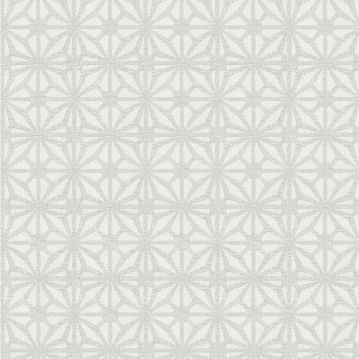  - Arthouse Moorish Mosaic Light Grey and Silver Wallpaper - 100112AH - Decor Warehouse