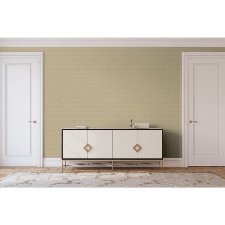  - Arthouse Moorish Mosaic Taupe and Gold Wallpaper - 100110AH - Decor Warehouse