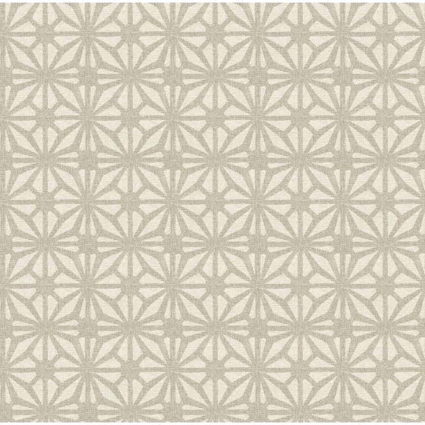  - Arthouse Moorish Mosaic Warm Grey/Silver Wallpaper - 100108AH - Decor Warehouse