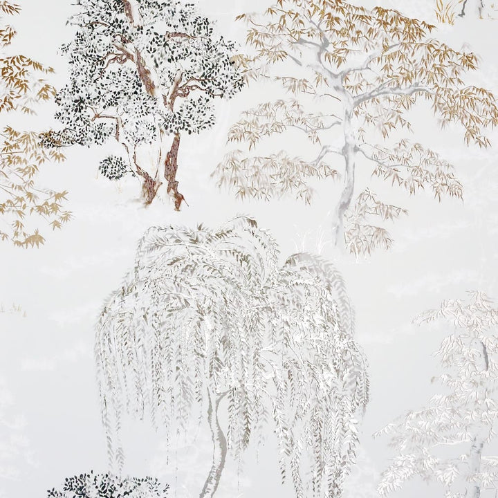 Arthouse Oriental Garden Natural Wallpaper - 909605