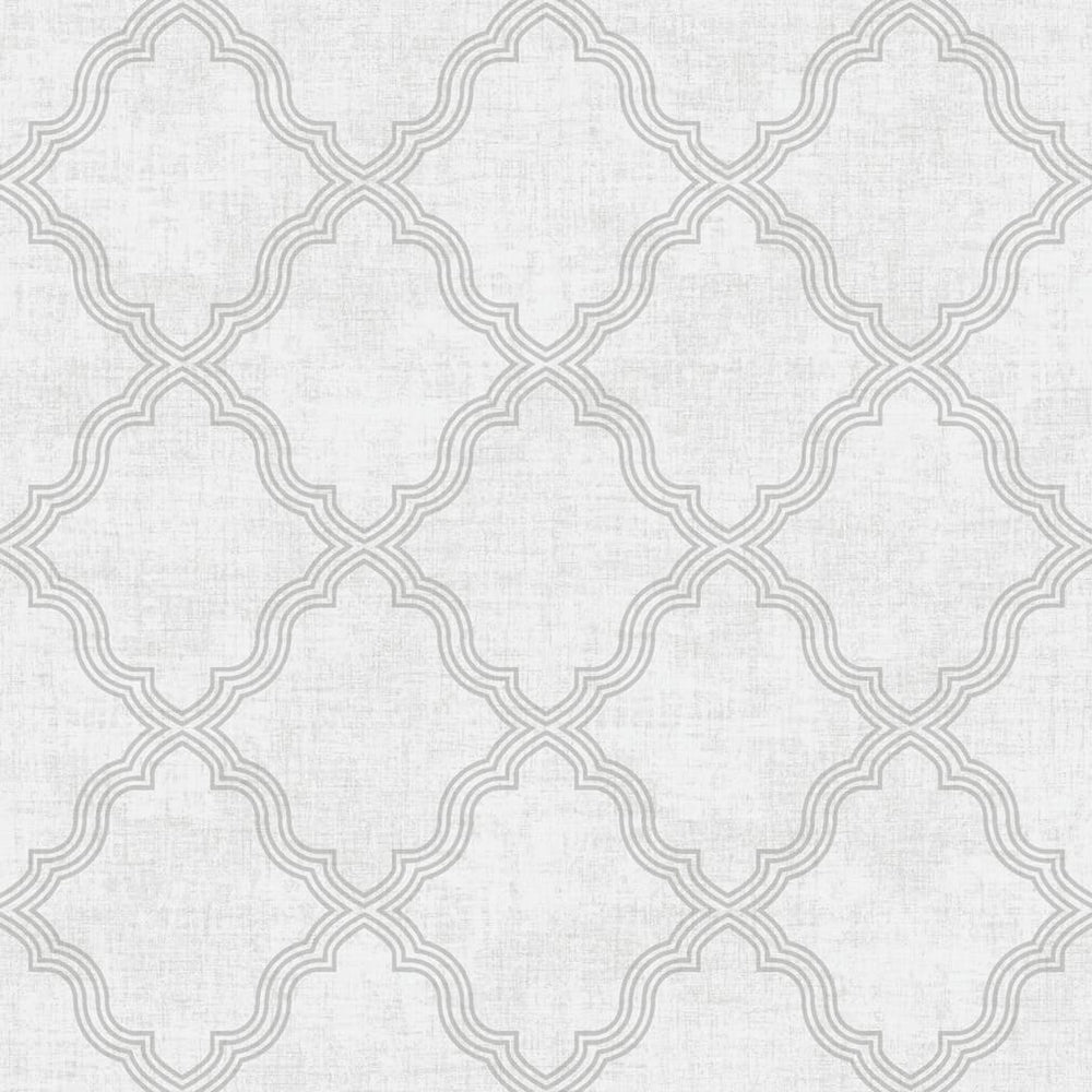 Arthouse Ornate Trellis Grey Wallpaper - 924801